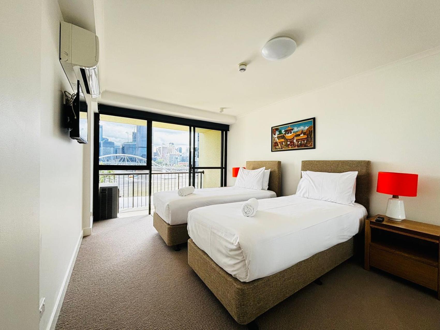 River Plaza Apartments Brisbane Southbank Zewnętrze zdjęcie
