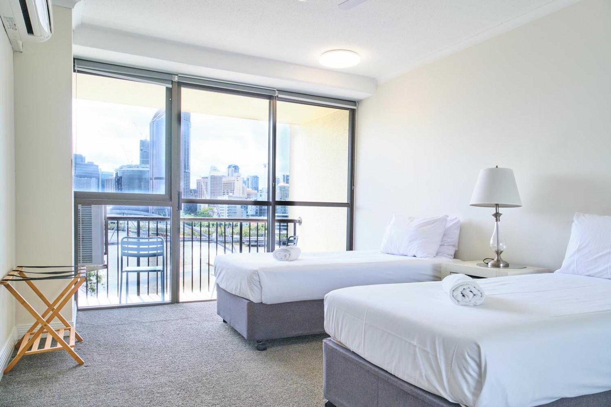 River Plaza Apartments Brisbane Southbank Zewnętrze zdjęcie